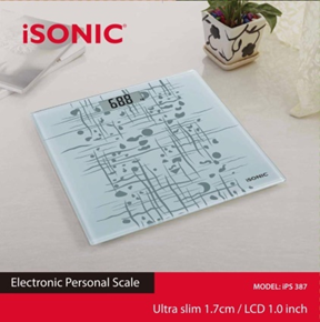 iSONIC DIGITAL SCALE -1.0" LCD 